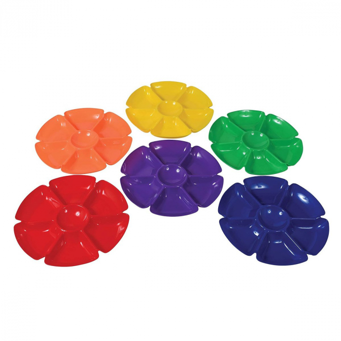 Tavi mari pentru sortare in forma de floare, 6 buc., Tickit, 2-10 ani [3]
