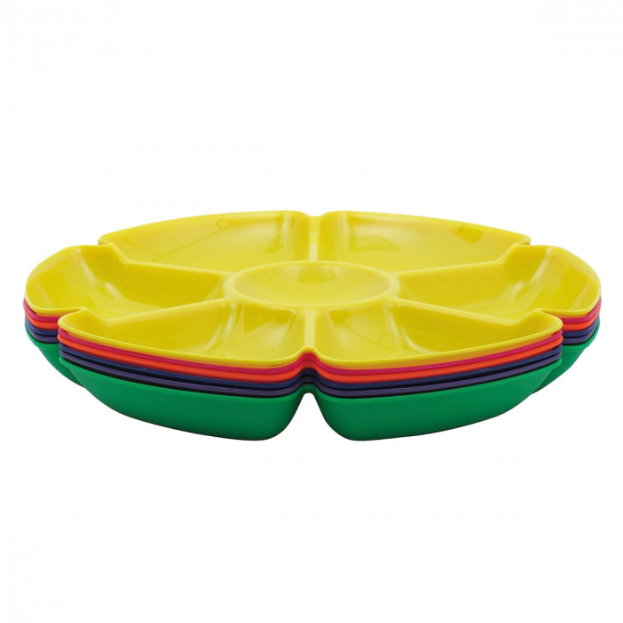 Tavi mari pentru sortare in forma de floare, 6 buc., Tickit, 2-10 ani [2]