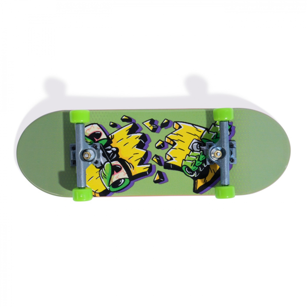 Tech dech sk8 crew pachet 2 seturi placa si figurina 9.6cm casca mov si casti albe, varsta de la 5 ani la 12 ani [2]