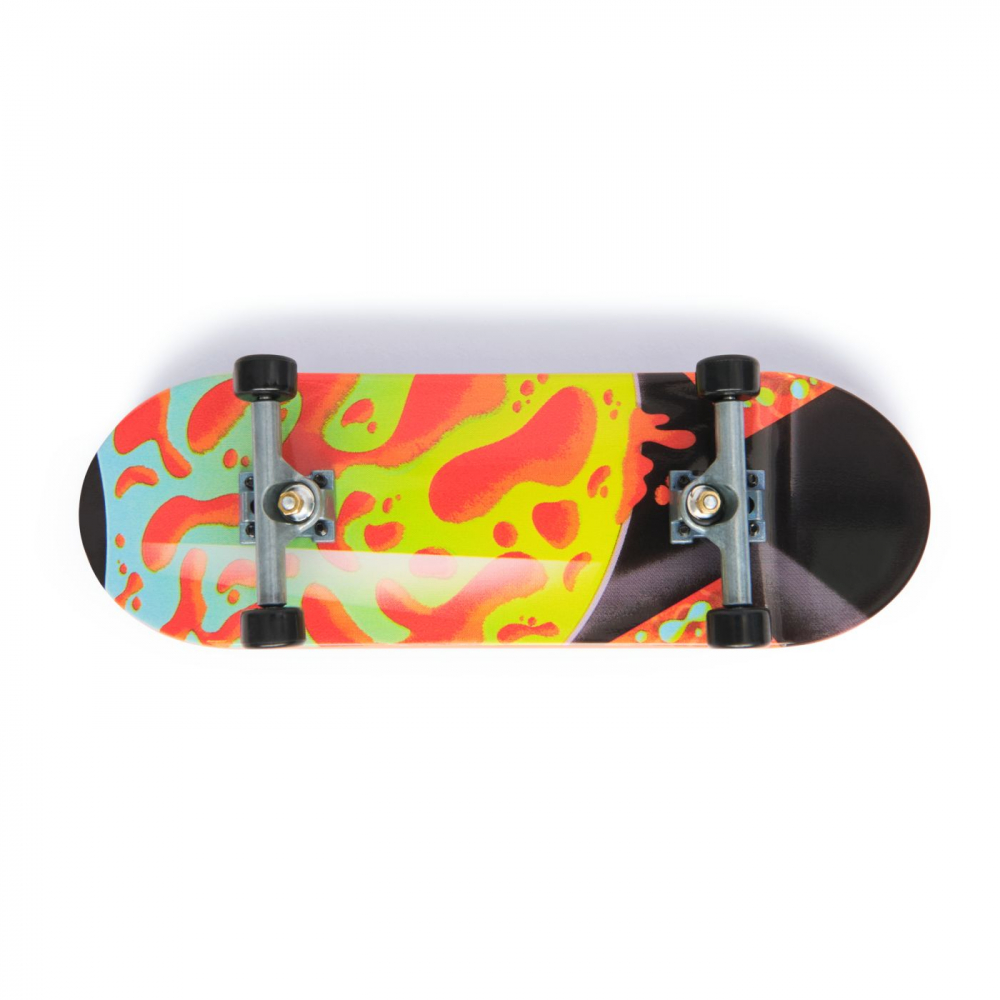 Tech dech sk8 crew pachet placa si figurina 9.6cm sapca galbena, varsta de la 5 ani la 12 ani [5]