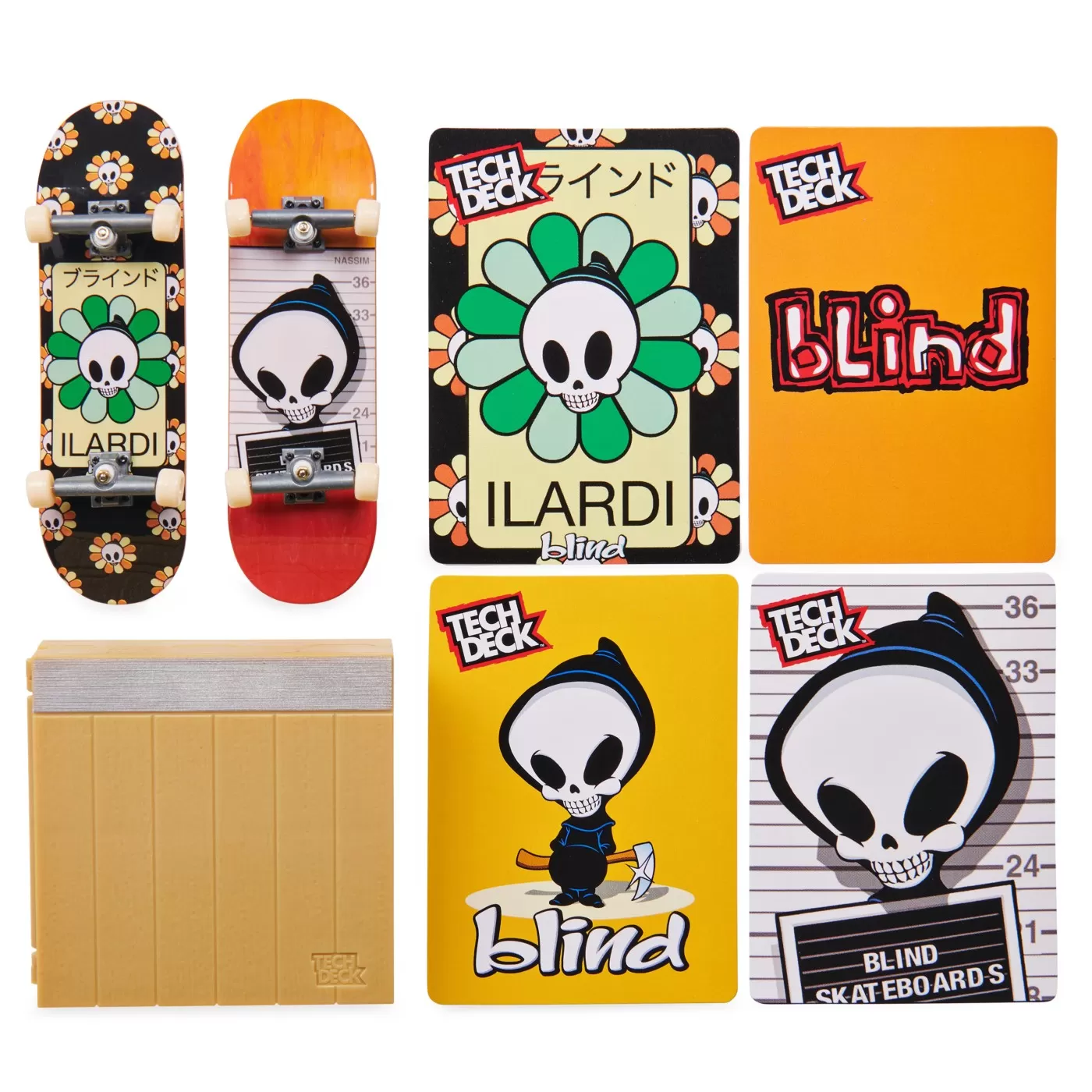 Tech deck fingerboard pachet cu obstacol blind, varsta de la 6 ani la 12 ani [2]
