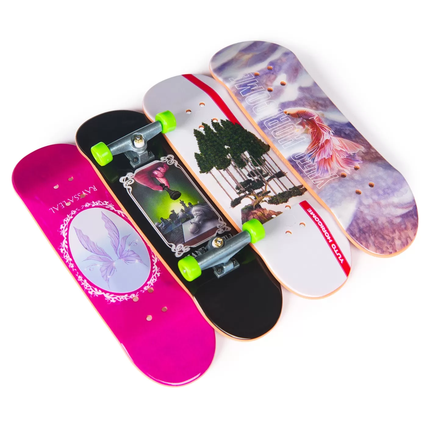 Tech deck pachet 4 piese fingerboard shame 9.6cm, varsta de la 6 ani la 12 ani [3]