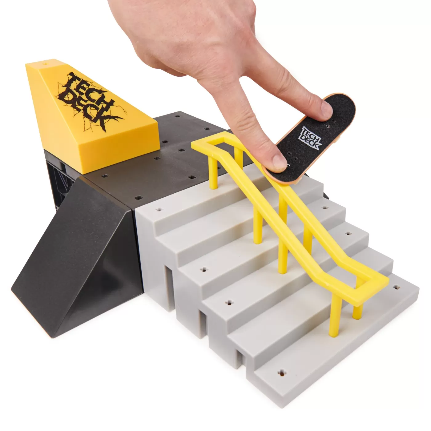 Tech deck pachet xconnect fingerboard pyramid shredder, varsta de la 6 ani la 12 ani [6]