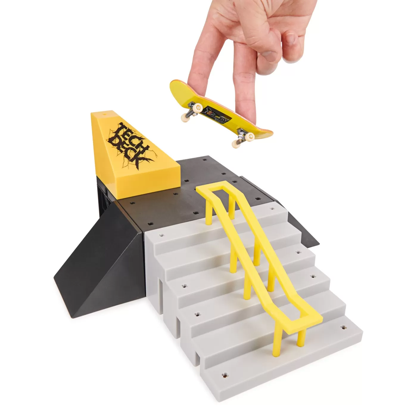 Tech deck pachet xconnect fingerboard pyramid shredder, varsta de la 6 ani la 12 ani [5]