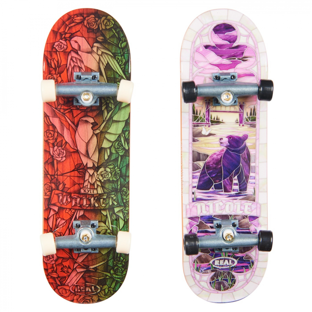 Tech deck set duo placa de baza nicole, varsta de la 6 ani la 12 ani [2]