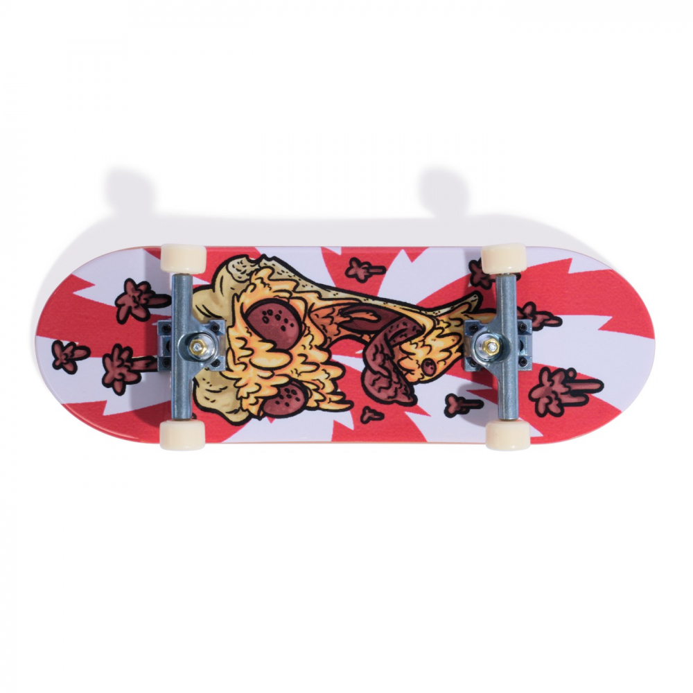 Tech deck sk8 crew pachet 2 seturi plita si figurina 9.6cm casca alba si casti gri, varsta de la 5 ani la 12 ani [6]