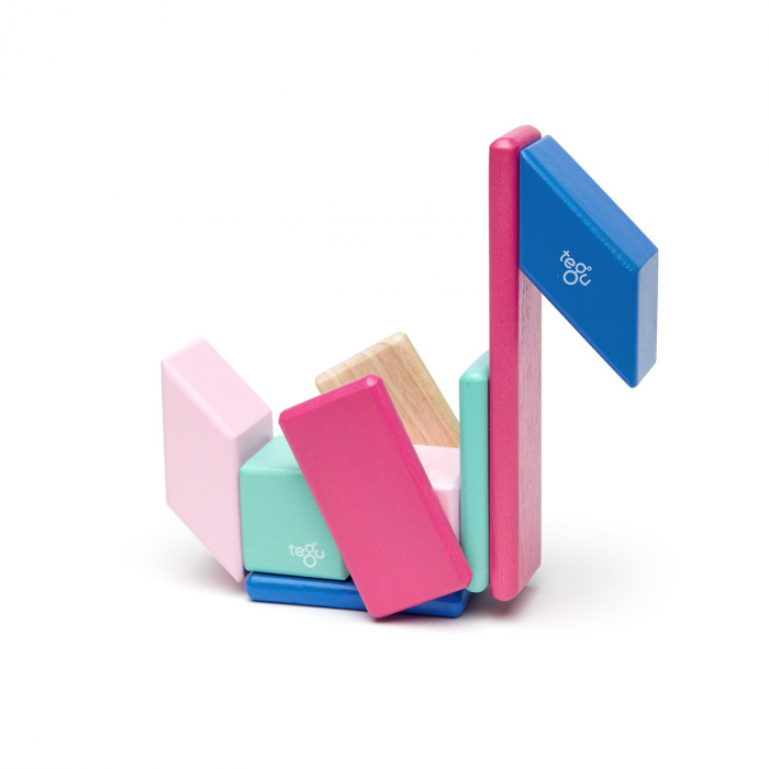 Tegu Blossom, set 14 piese din lemn magnetic, 1-10 [2]