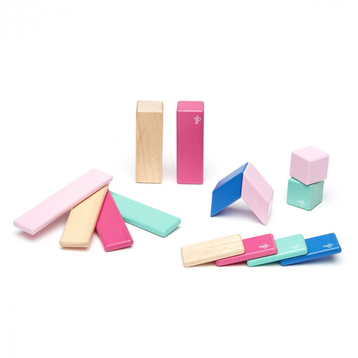 Tegu Blossom, set 14 piese din lemn magnetic, 1-10 [6]