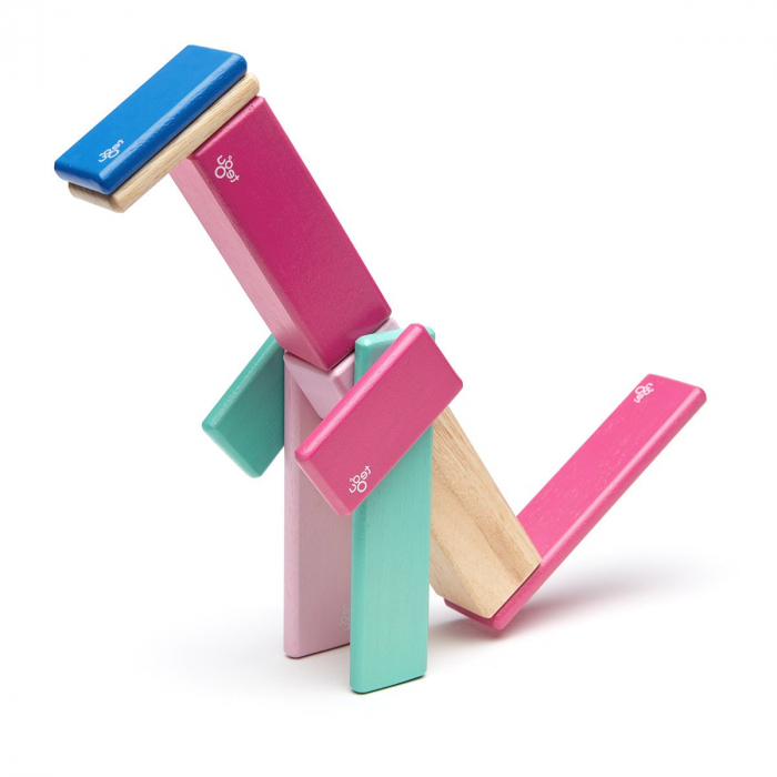 Tegu Blossom, set 14 piese din lemn magnetic, 1-10 [3]
