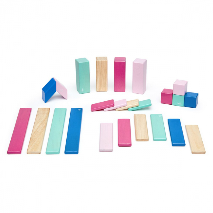 Tegu Blossom, set 24 piese din lemn magnetic, 1-10 [6]