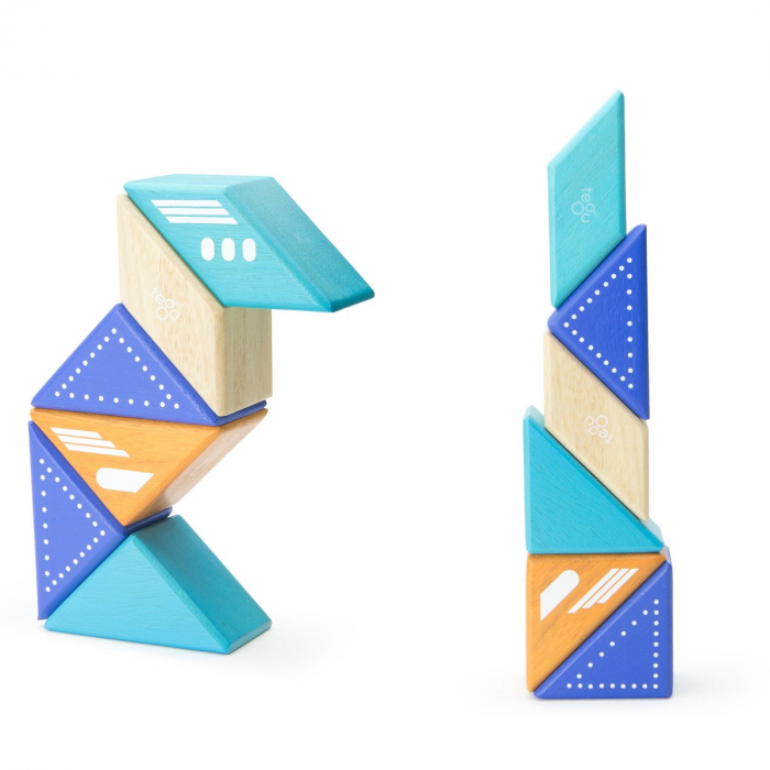 Tegu Jet Plane, blocuri magnetice pentru calatorii, 1-5 ani [5]