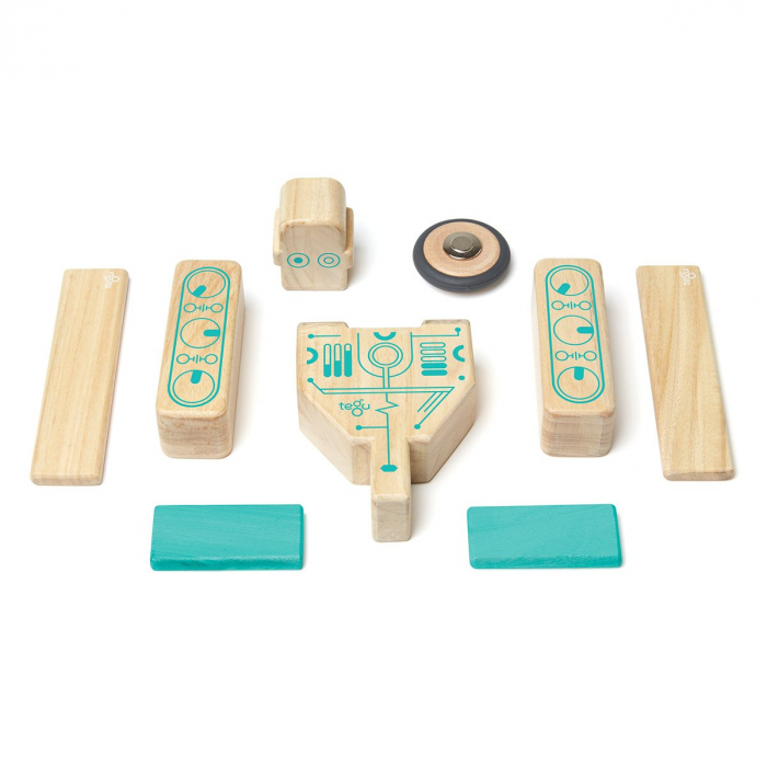 Tegu Magbot, robotul din blocuri magnetice, 1-10 [5]