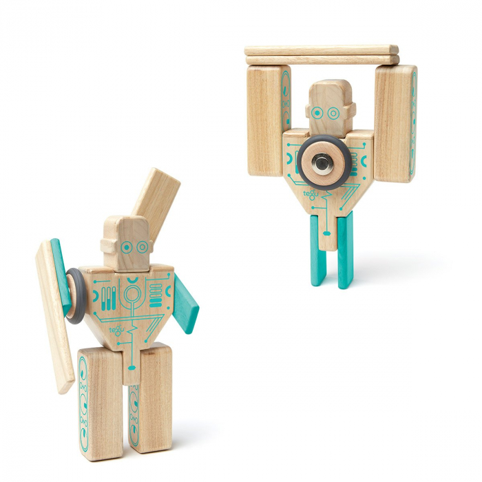 Tegu Magbot, robotul din blocuri magnetice, 1-10 [2]