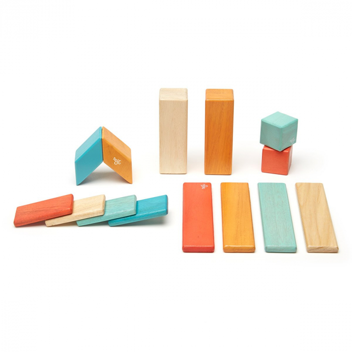 Tegu Sunset, set 14 piese din lemn magnetic, 1-10 [6]