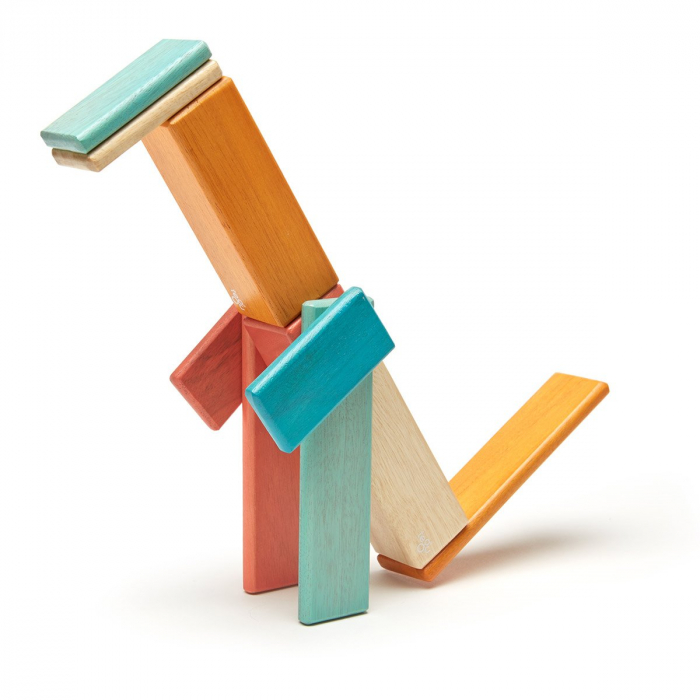 Tegu Sunset, set 14 piese din lemn magnetic, 1-10 [3]