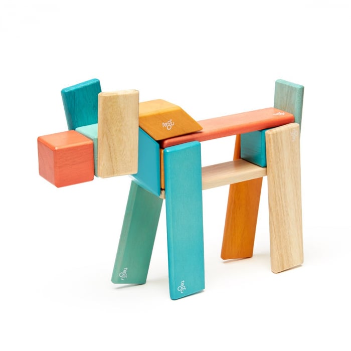 Tegu Sunset, set 24 piese din lmn magnetic, 1-10 [5]