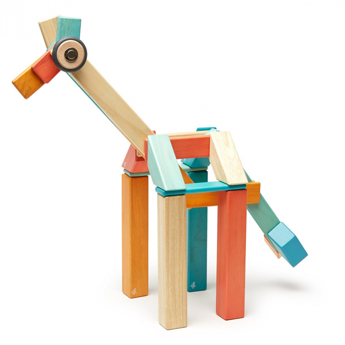 Tegu Sunset, set 42 piese din lemn magnetic, 1-10 [3]