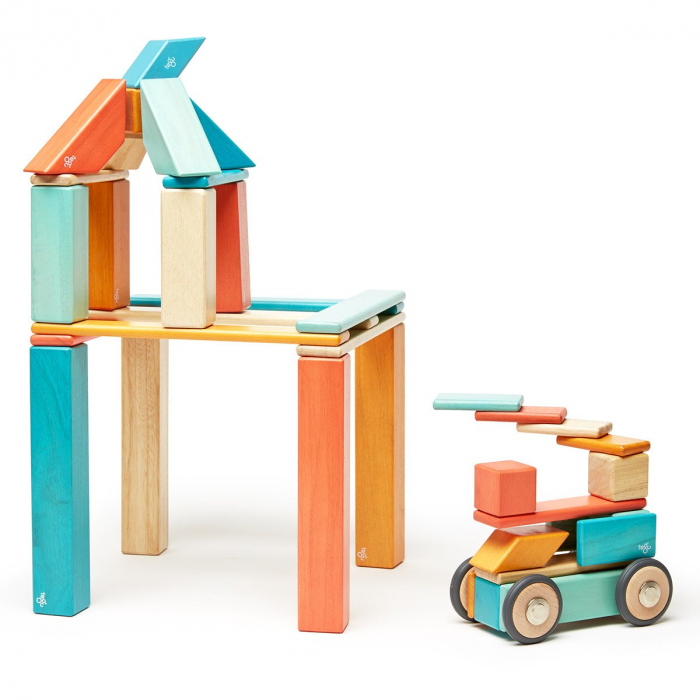 Tegu Sunset, set 42 piese din lemn magnetic, 1-10 [2]