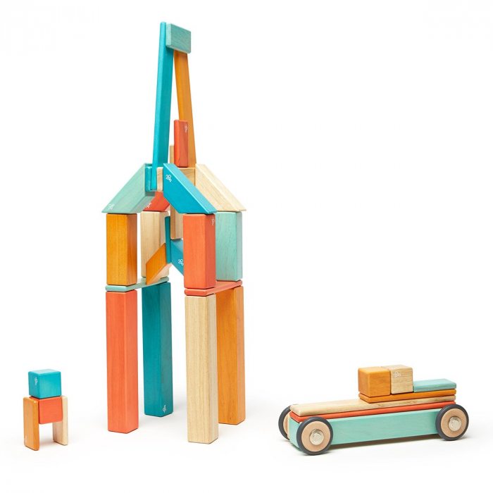 Tegu Sunset, set 42 piese din lemn magnetic, 1-10 [4]