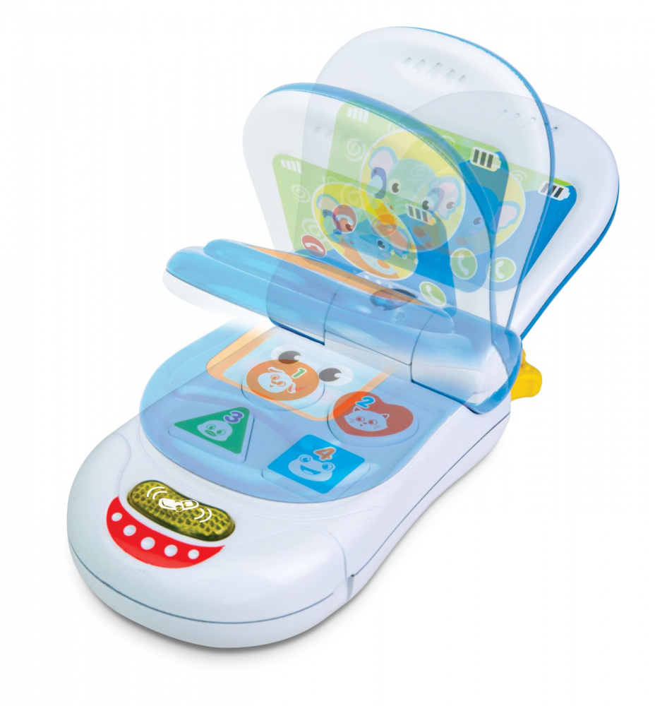 Telefon cu clapeta cu sunete pentru bebelusi, winfun, varsta de la 3 luni la 2 ani [5]