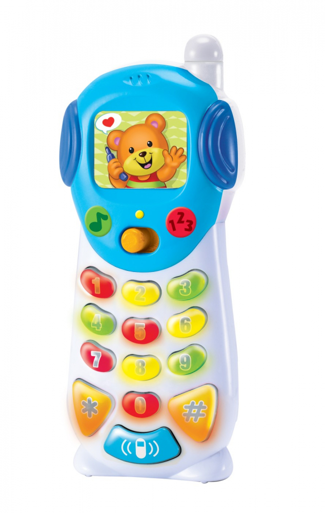 Telefon cu sunete si lumini pentru bebelusi, winfun, varsta de la 1 an la 3 ani [2]