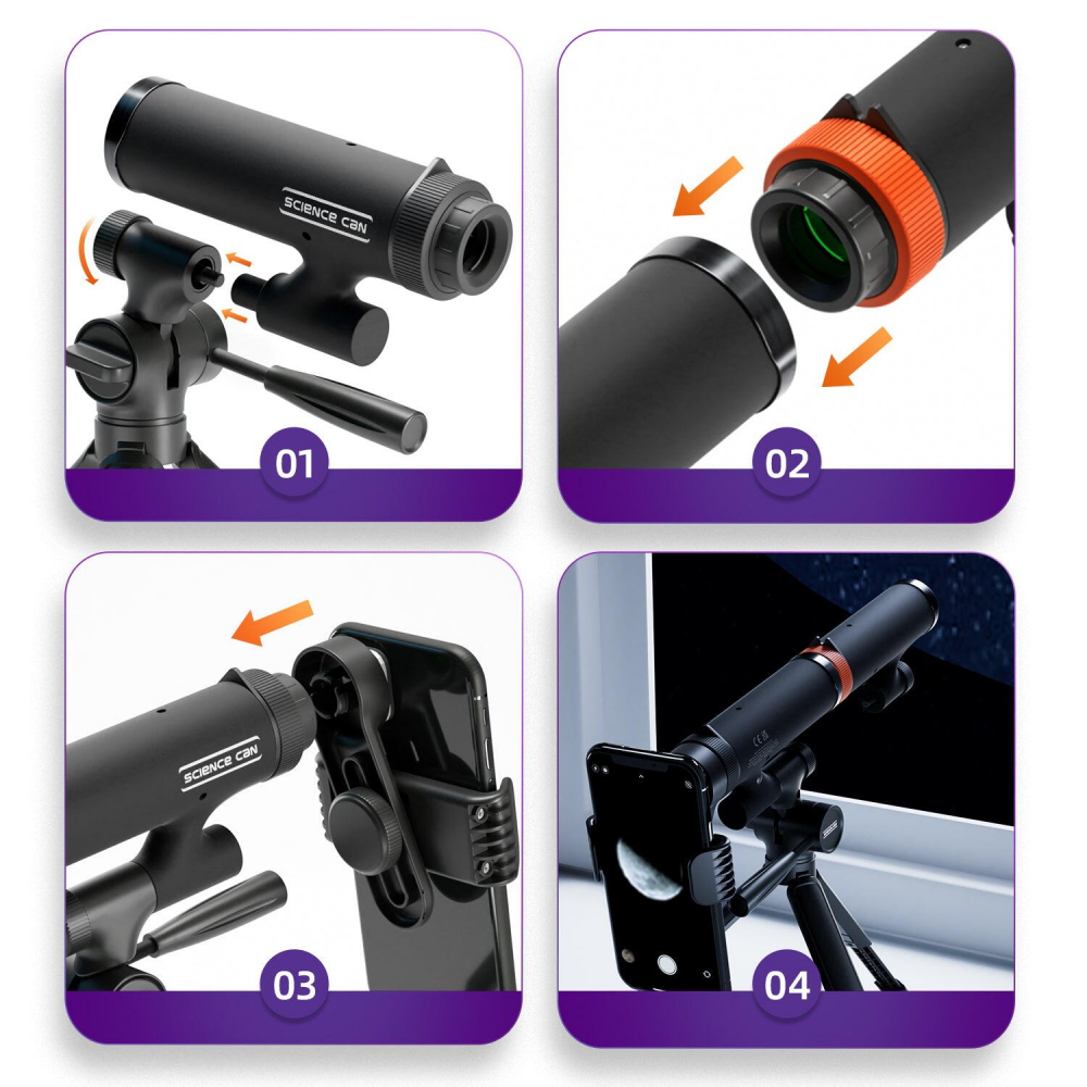 Telescop multifunctional 3 in 1 [10]