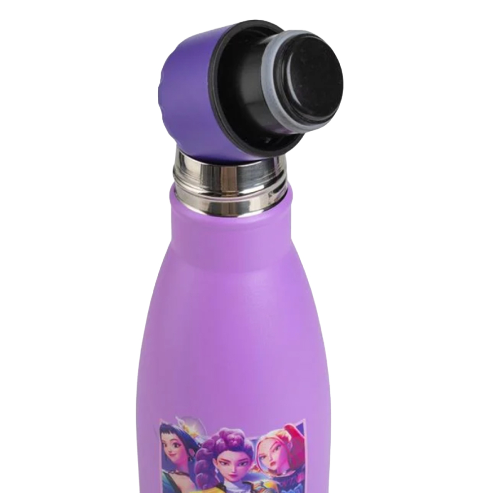 Termos pentru fete, K-POP, din Otel Inoxidabil, Mov Lila, 500ml [3]