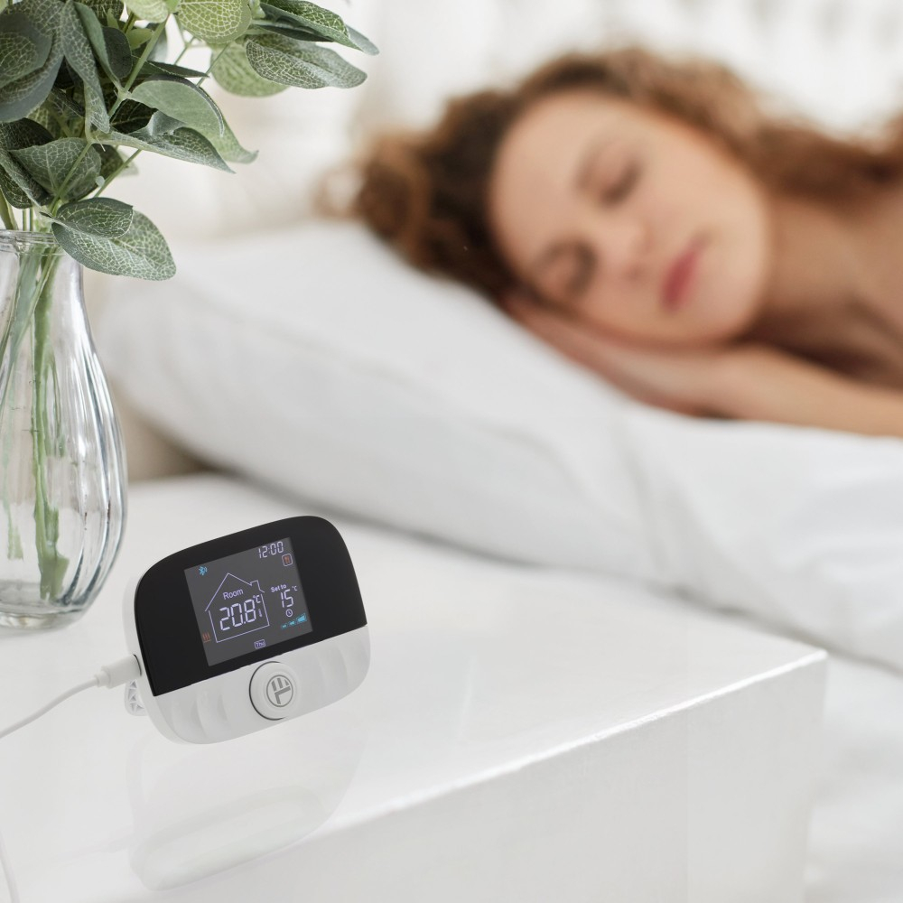 Termostat de ambient WiFi Tellur Smart, TSH02, Negru [4]