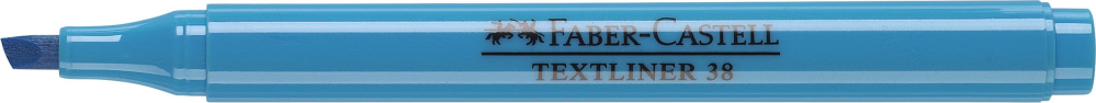 Textmarker albastru 38 faber-castell [4]