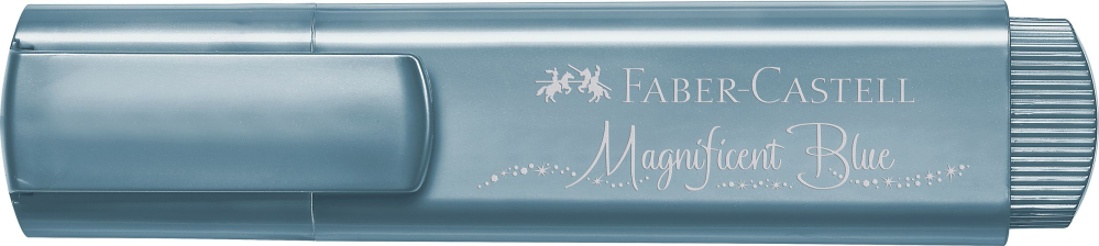 Textmarker albastru metalizat 1546 faber-castell [3]