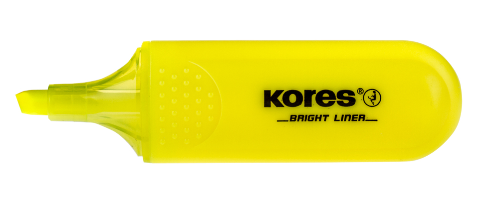 Textmarker galben kores [2]