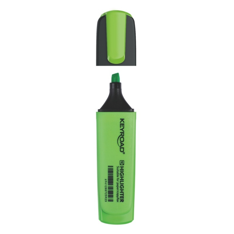 Textmarker Keyroad KR972167, varf tesit, verde [2]
