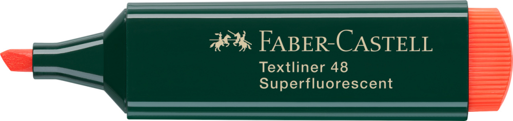 Textmarker portocaliu 1548 faber-castell [3]