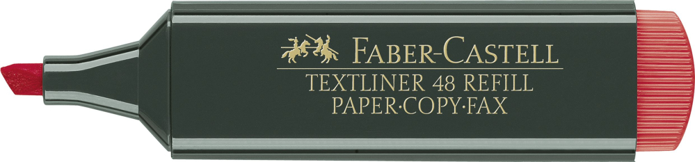 Textmarker rosu 1548 faber-castell [4]