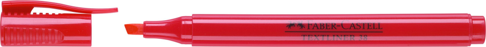 Textmarker rosu 38 faber-castell [3]