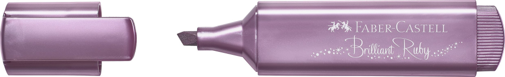 Textmarker rubiniu metalizat 1546 faber-castell [2]