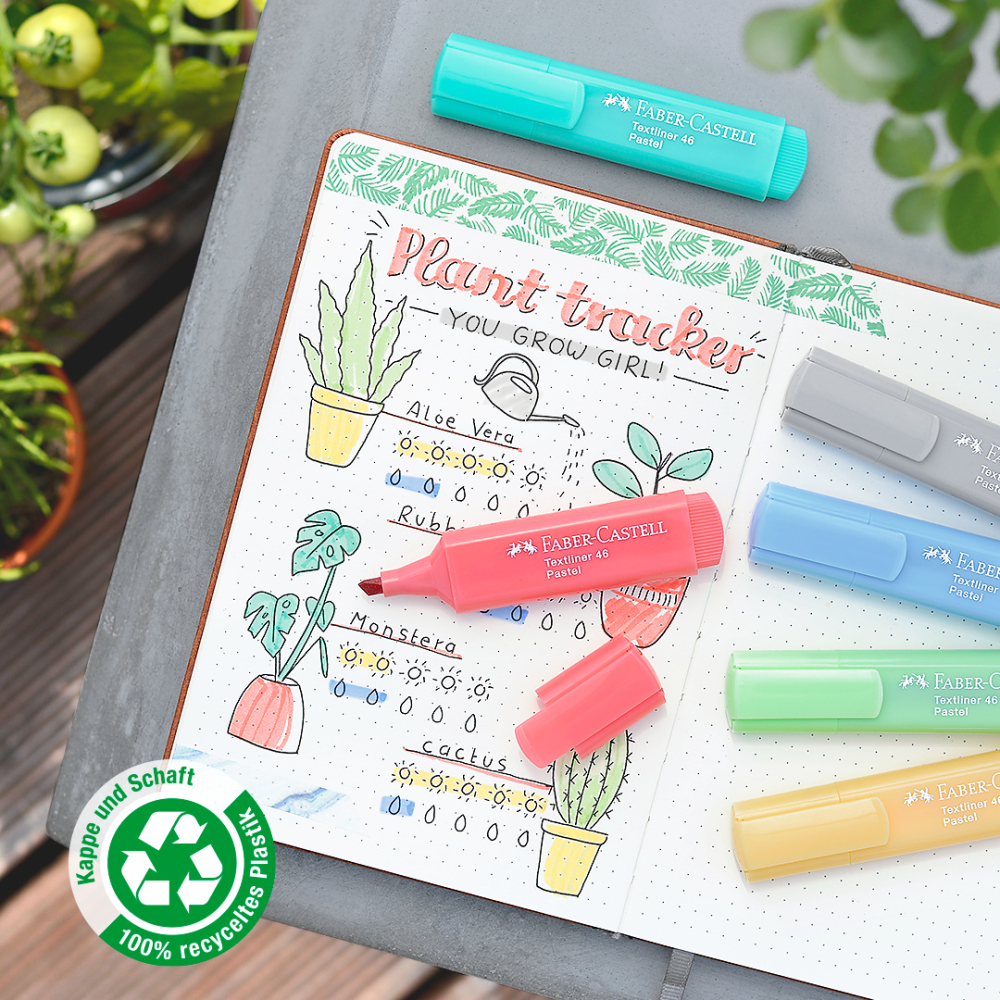 Textmarker set 8 pastel 1546 faber-castell [2]
