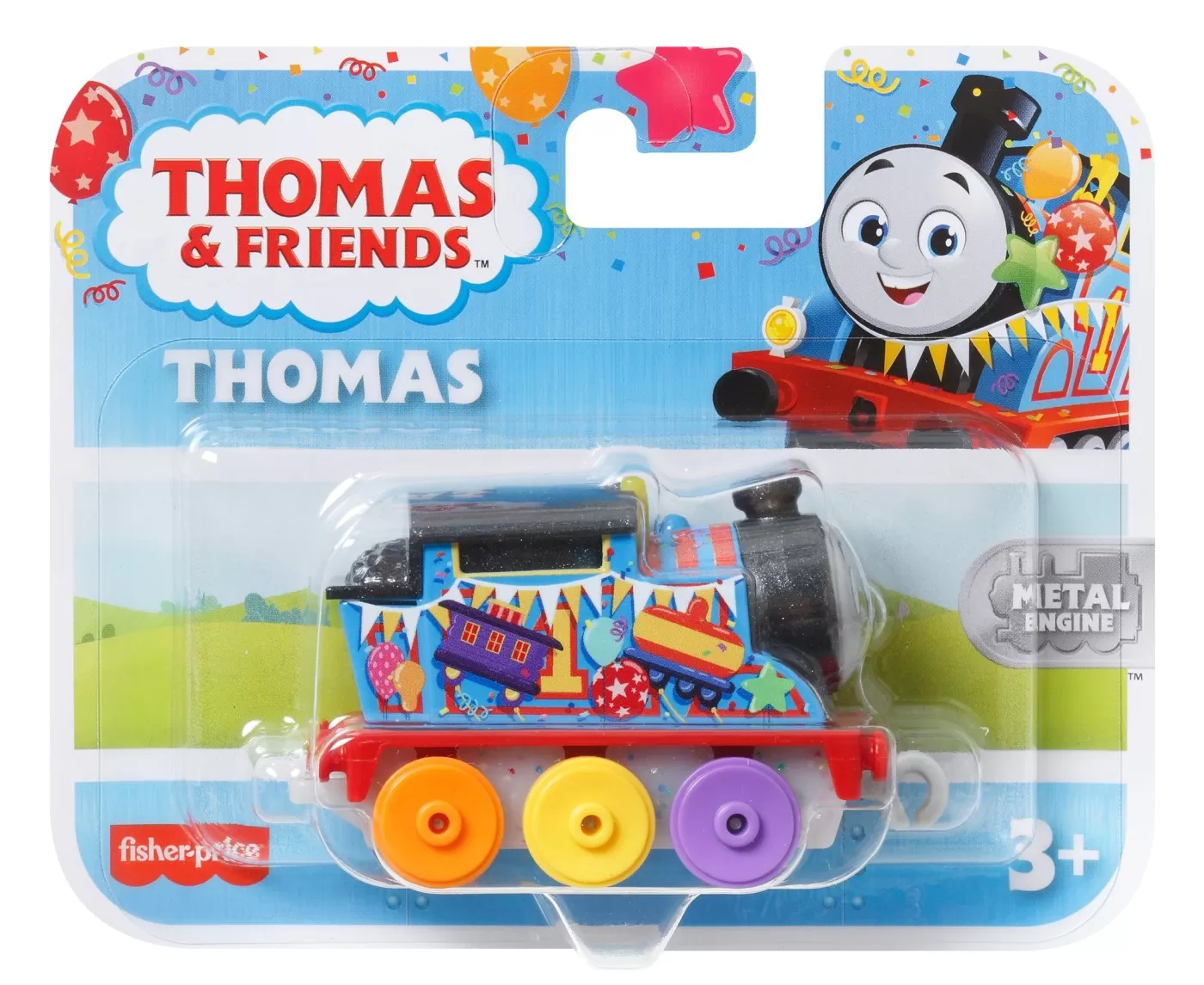 Thomas locomativa push along thomas multicolor, varsta de la 3 ani la 7 ani [1]