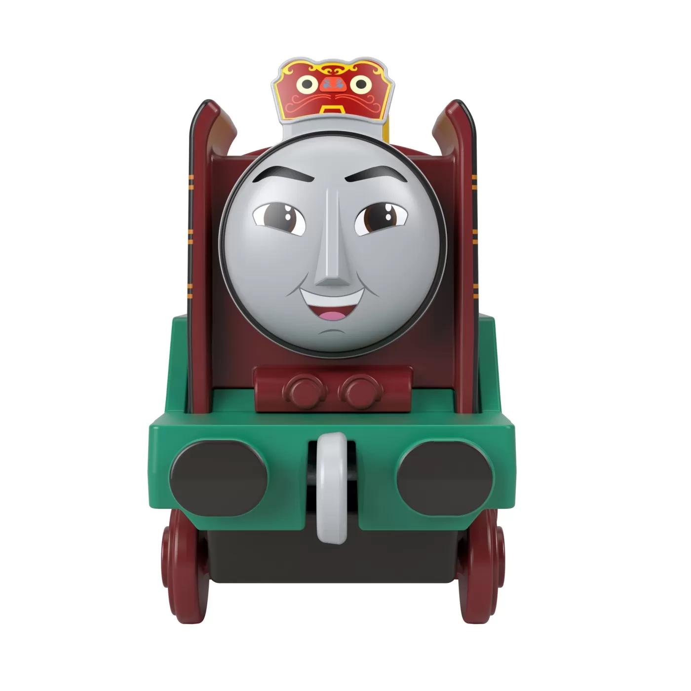 Thomas locomotiva cu vagon push along yong bao, varsta de la 3 ani la 10 ani [7]