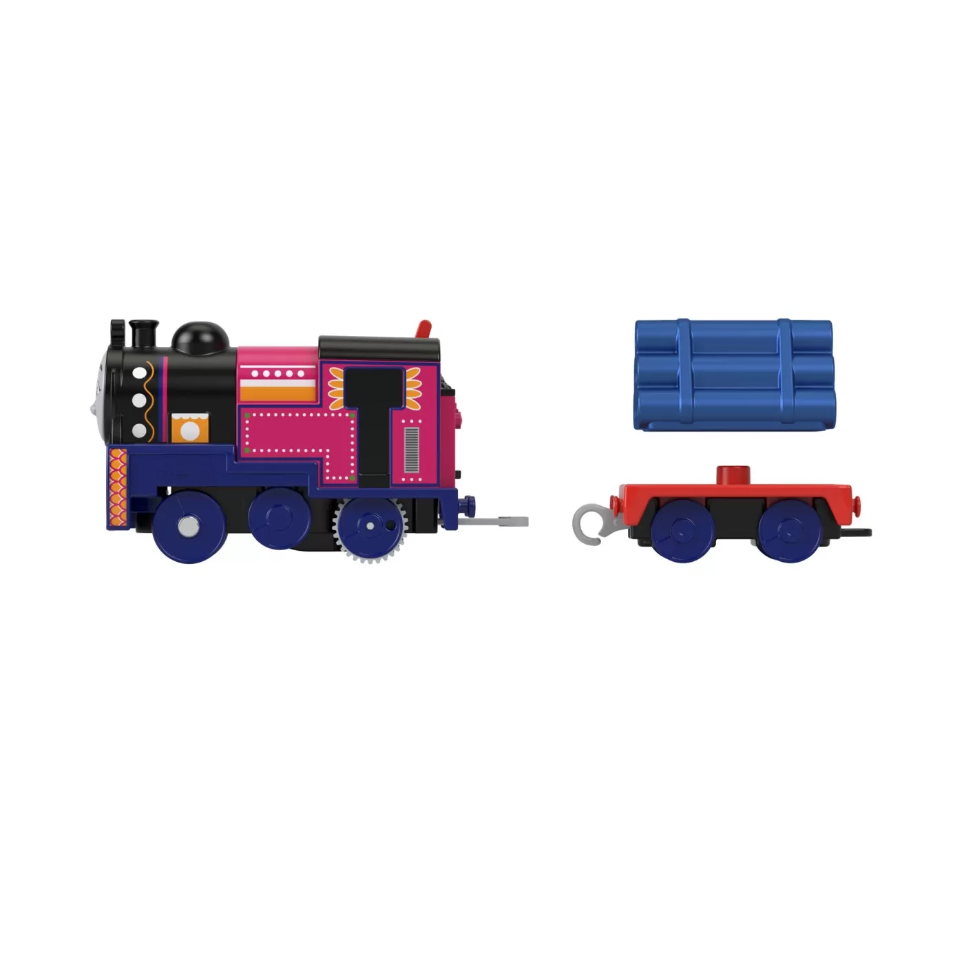 Thomas locomotiva motorizata ashima cu vagon, varsta de la 3 ani la 10 ani [7]