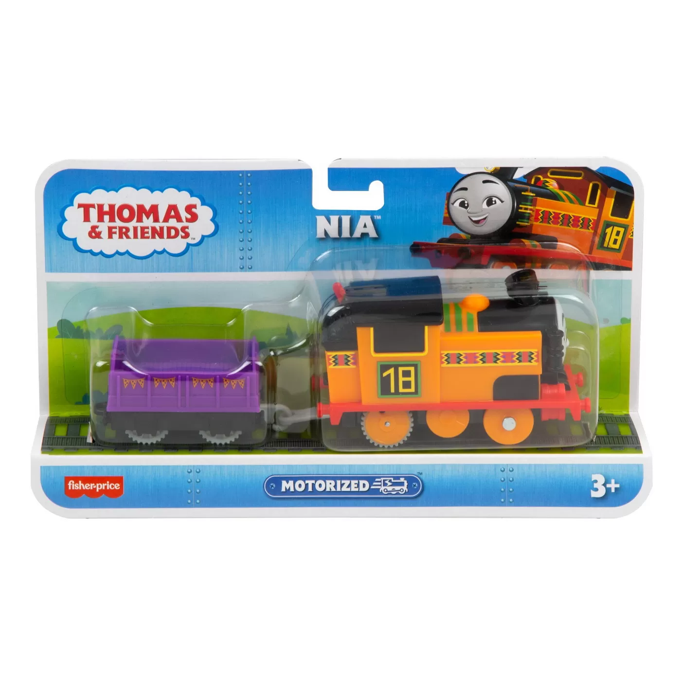 Thomas locomotiva motorizata nia cu vagon, varsta de la 3 ani la 10 ani [1]