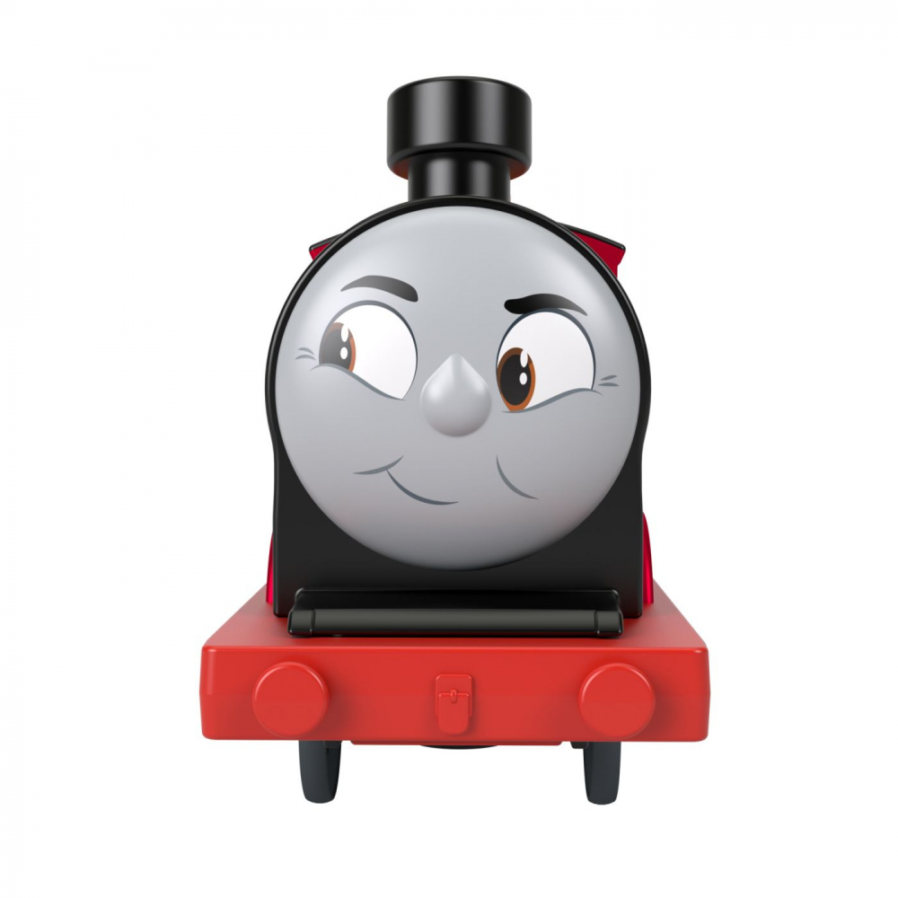Thomas locomotiva motorizata splash tank james cu 2 vagoane, varsta de la 3 ani la 10 ani [4]