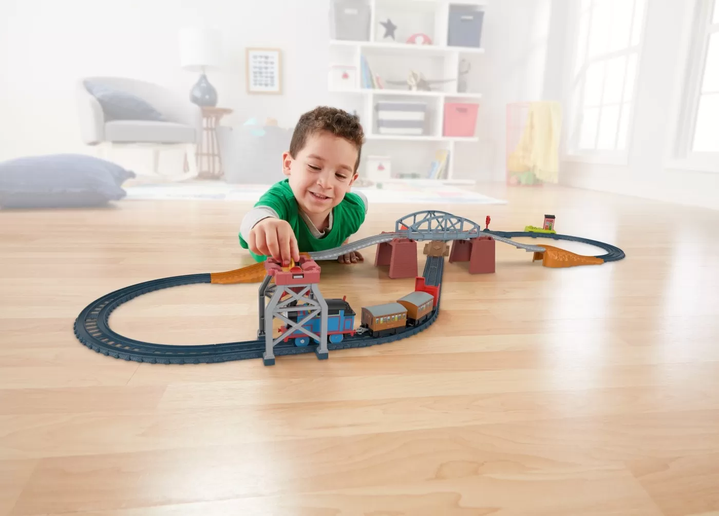 Thomas set de joaca 3 in 1, varsta de la 3 ani la 7 ani [3]