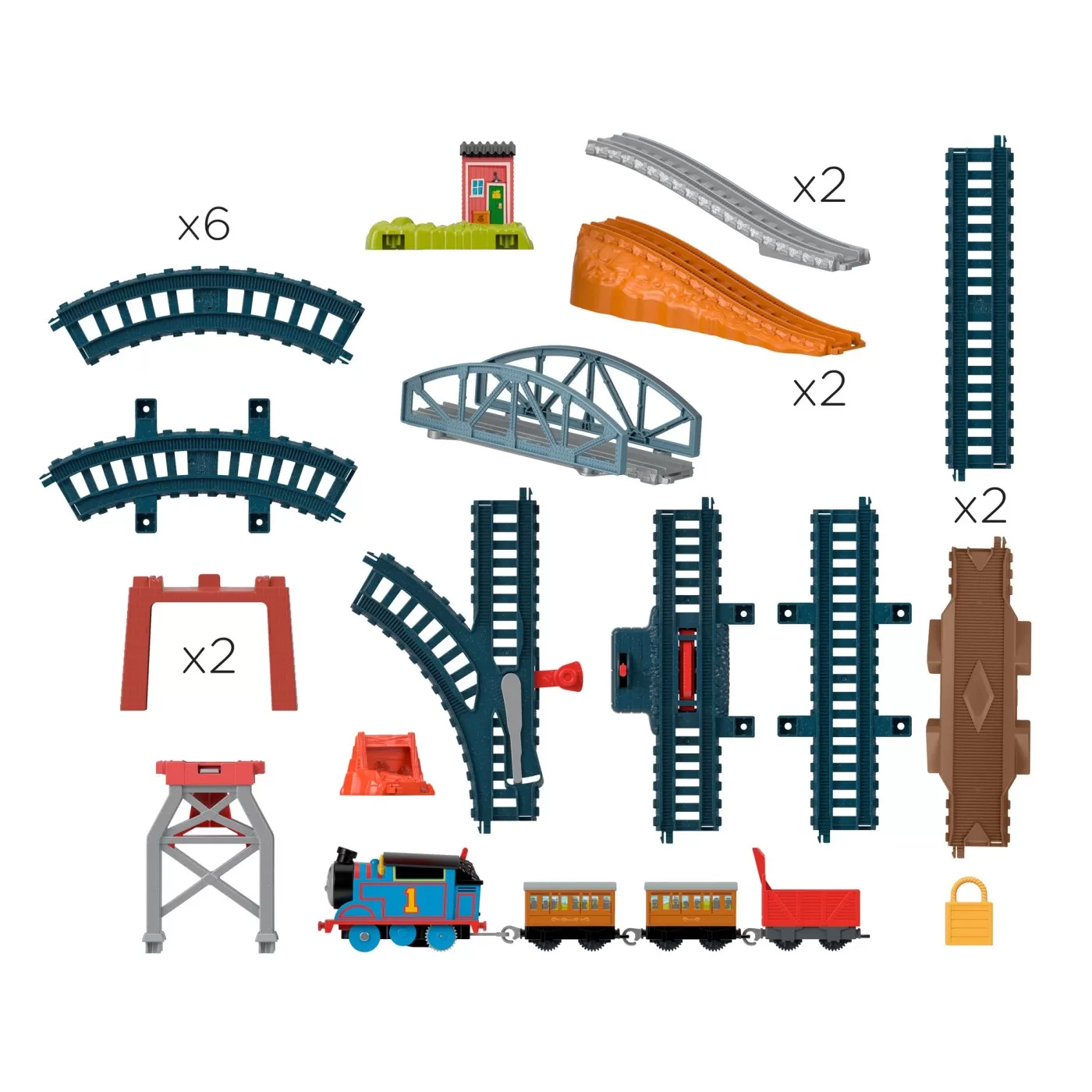 Thomas set de joaca 3 in 1, varsta de la 3 ani la 7 ani [6]