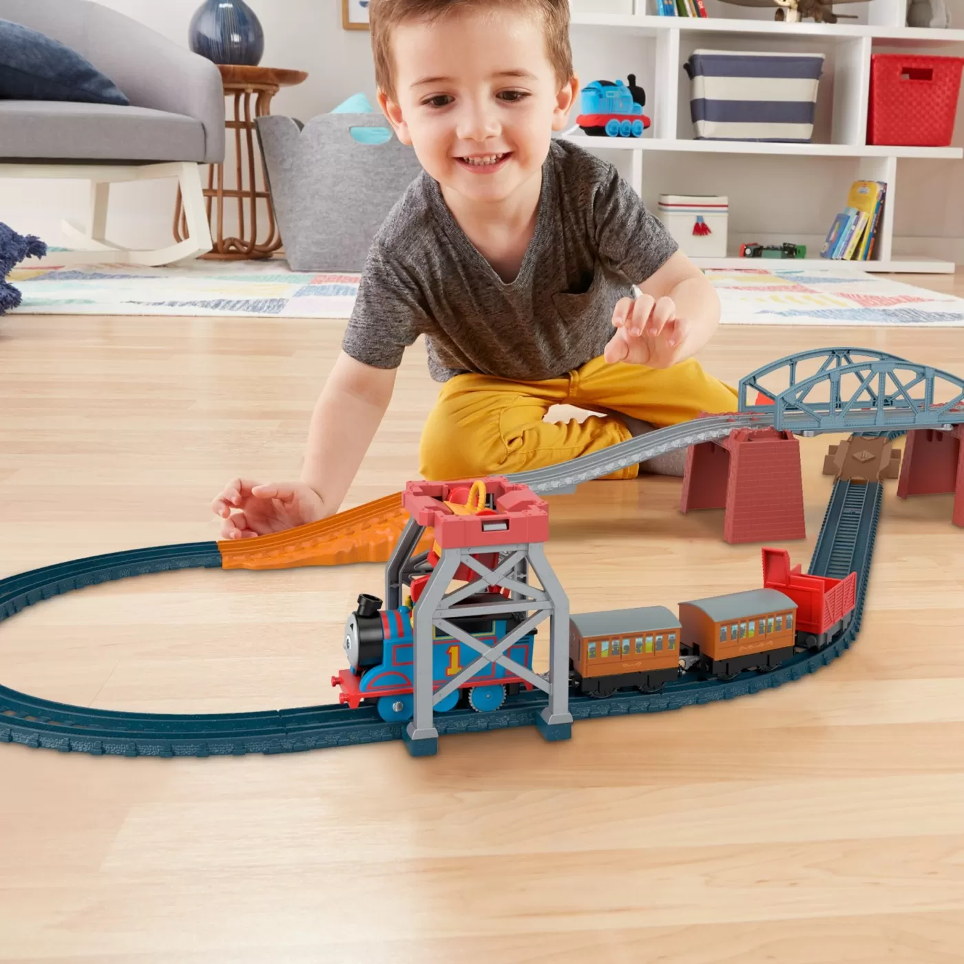 Thomas set de joaca 3 in 1, varsta de la 3 ani la 7 ani [4]