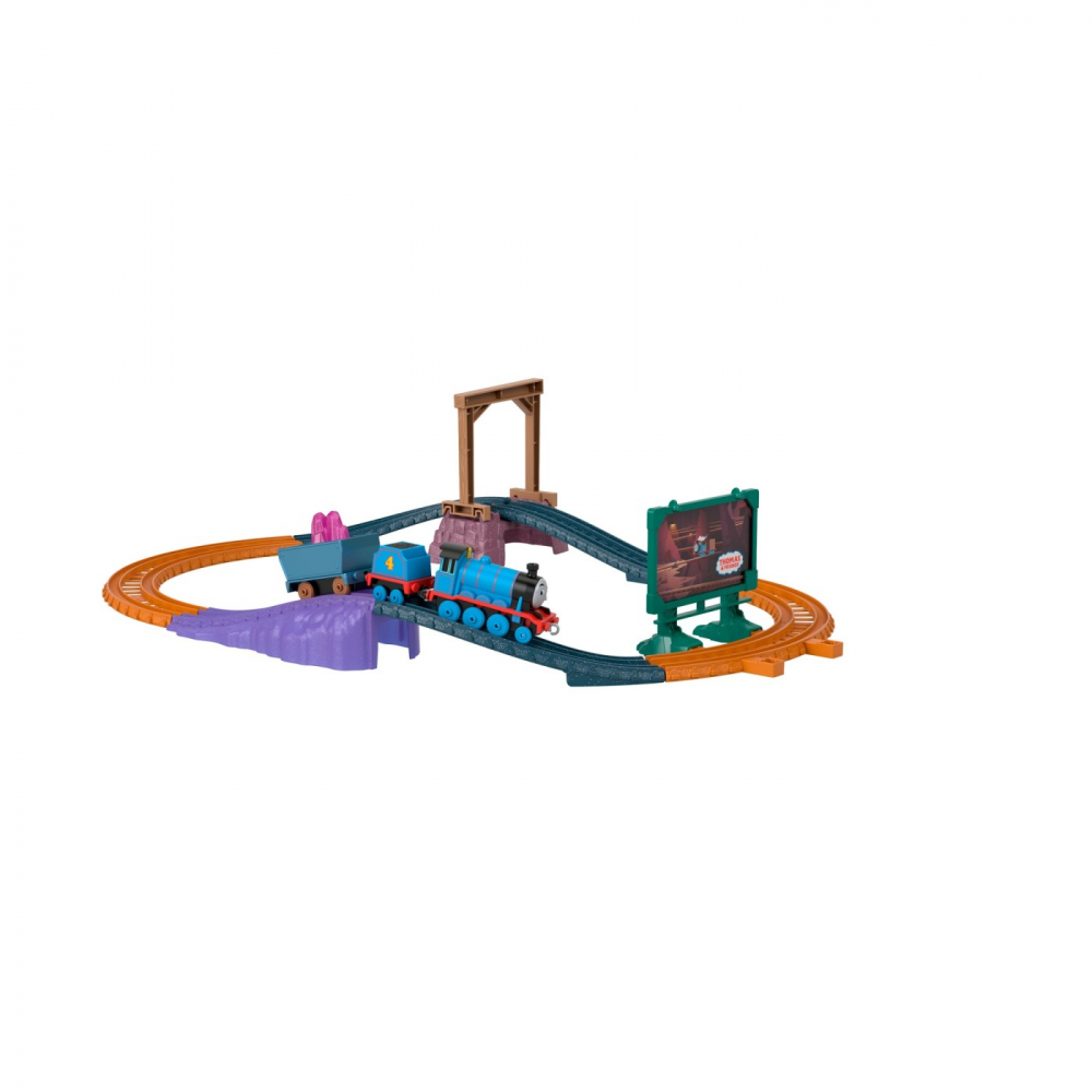 Thomas set de joaca cu locomotiva push along gordon si accesorii, varsta de la 3 ani la 10 ani [4]
