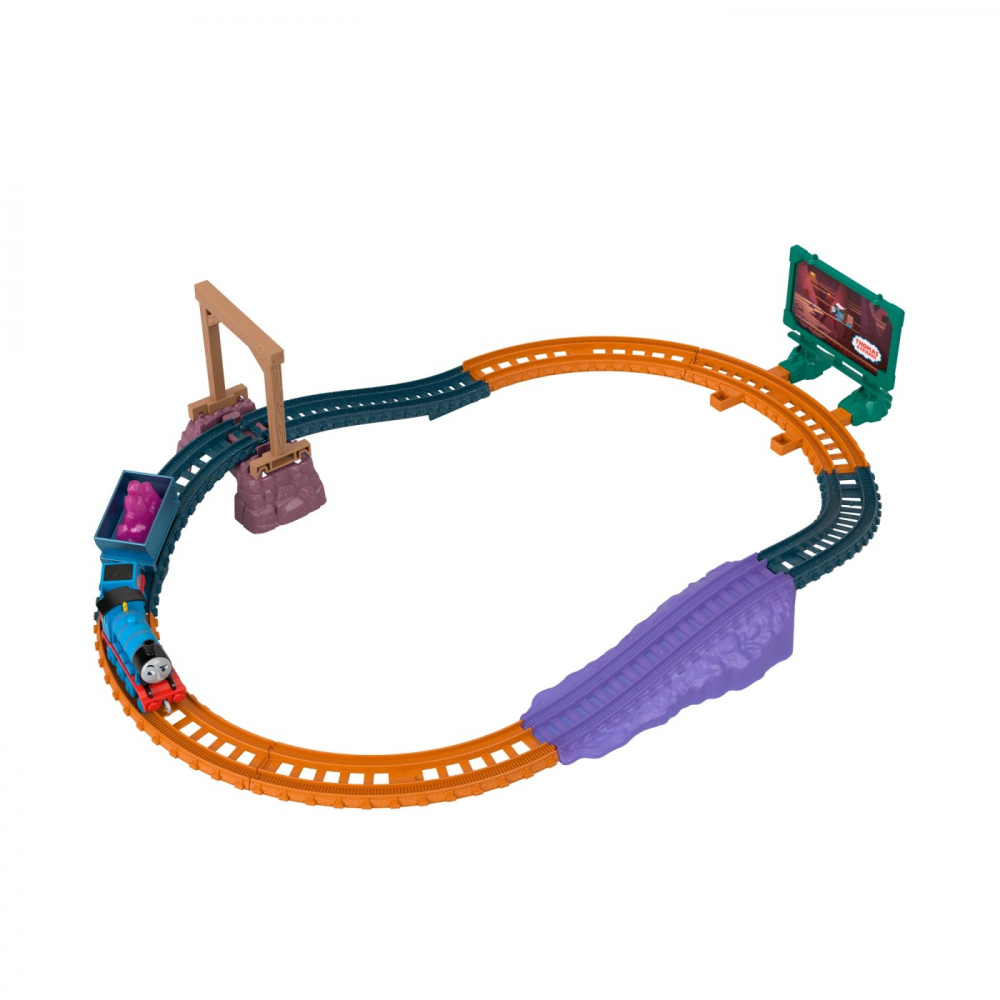 Thomas set de joaca cu locomotiva push along gordon si accesorii, varsta de la 3 ani la 10 ani [8]