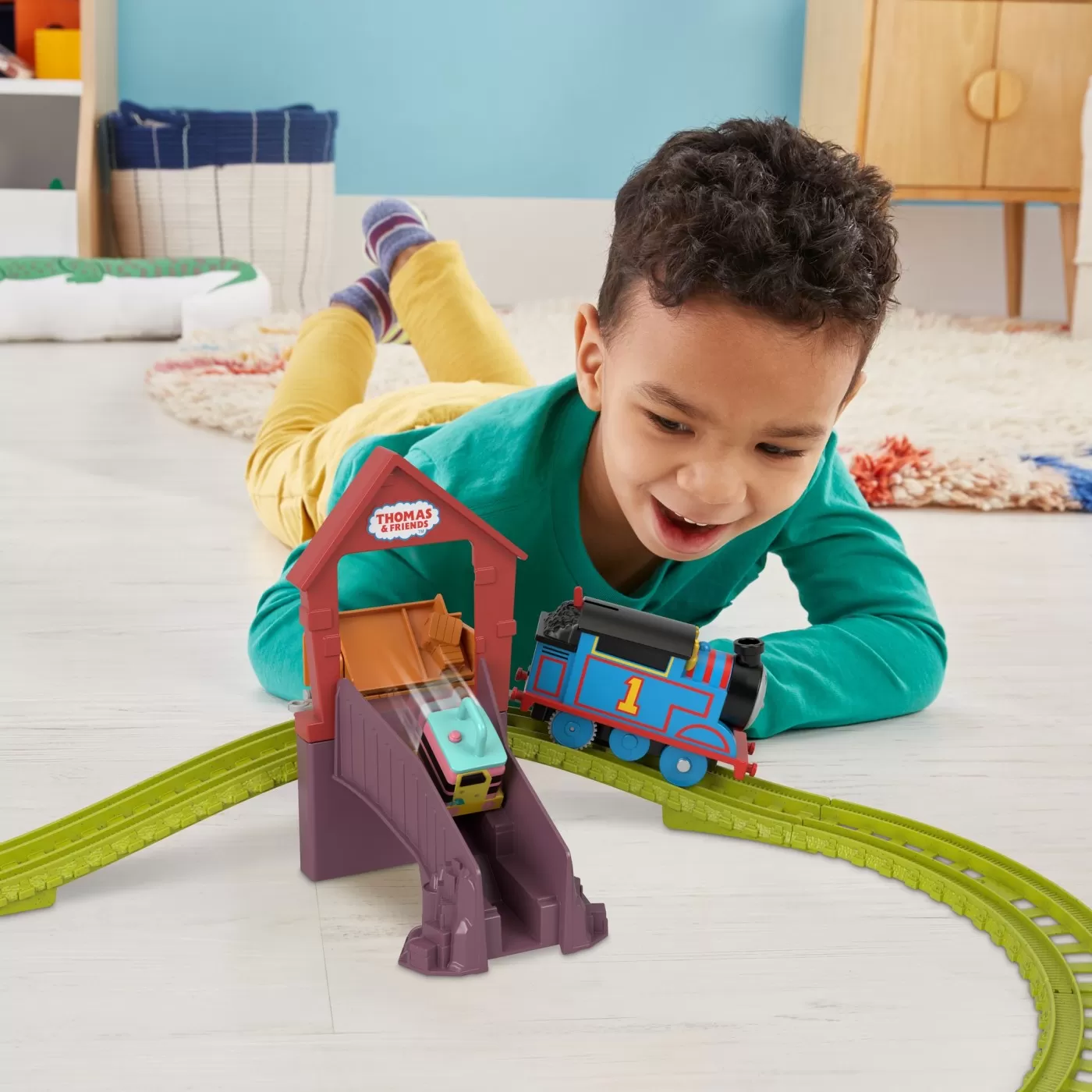 Thomas set de joaca motorizat carly si sandy, varsta de la 3 ani la 7 ani [3]