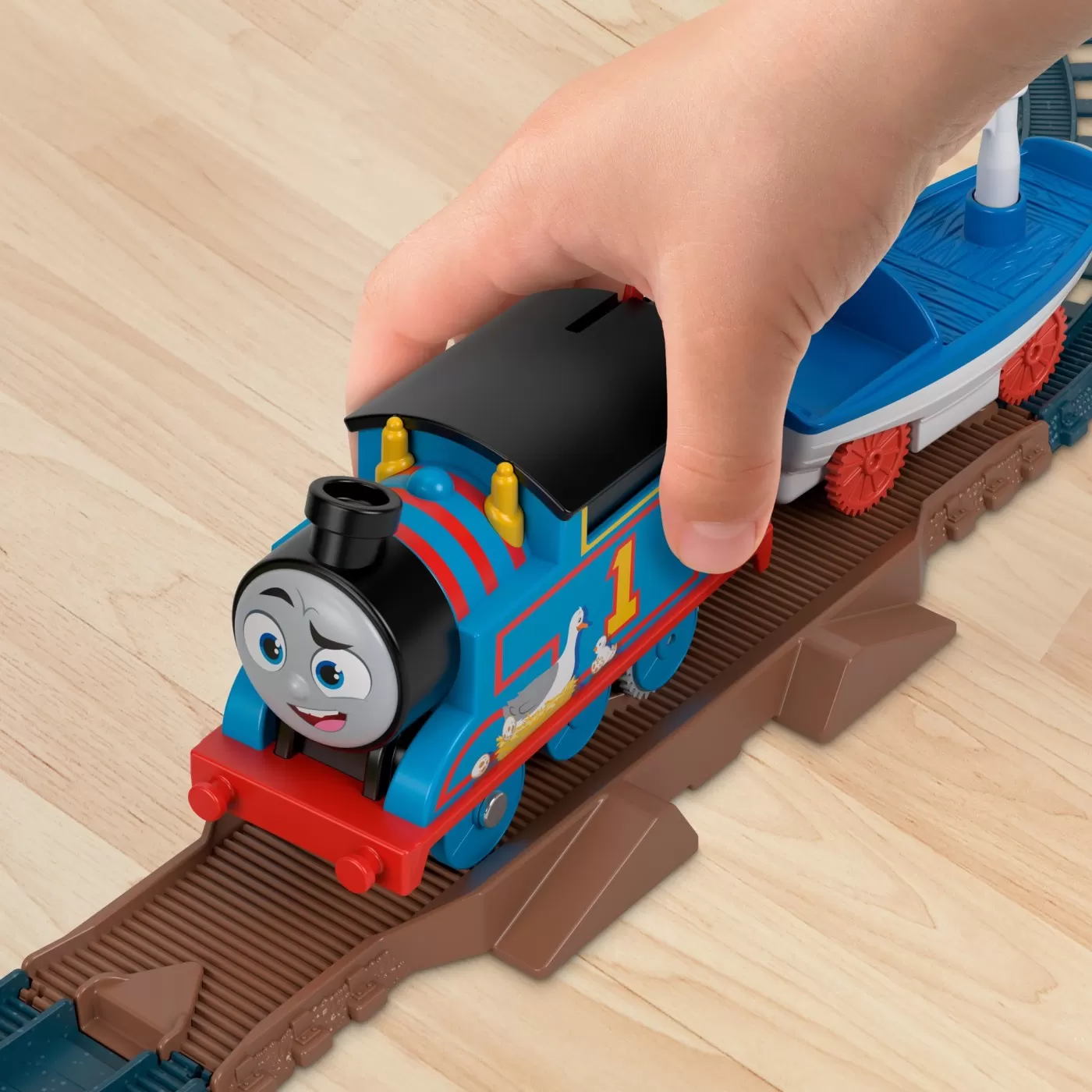 Thomas set de joaca motorizat skiff thomas, varsta de la 3 ani la 7 ani [6]