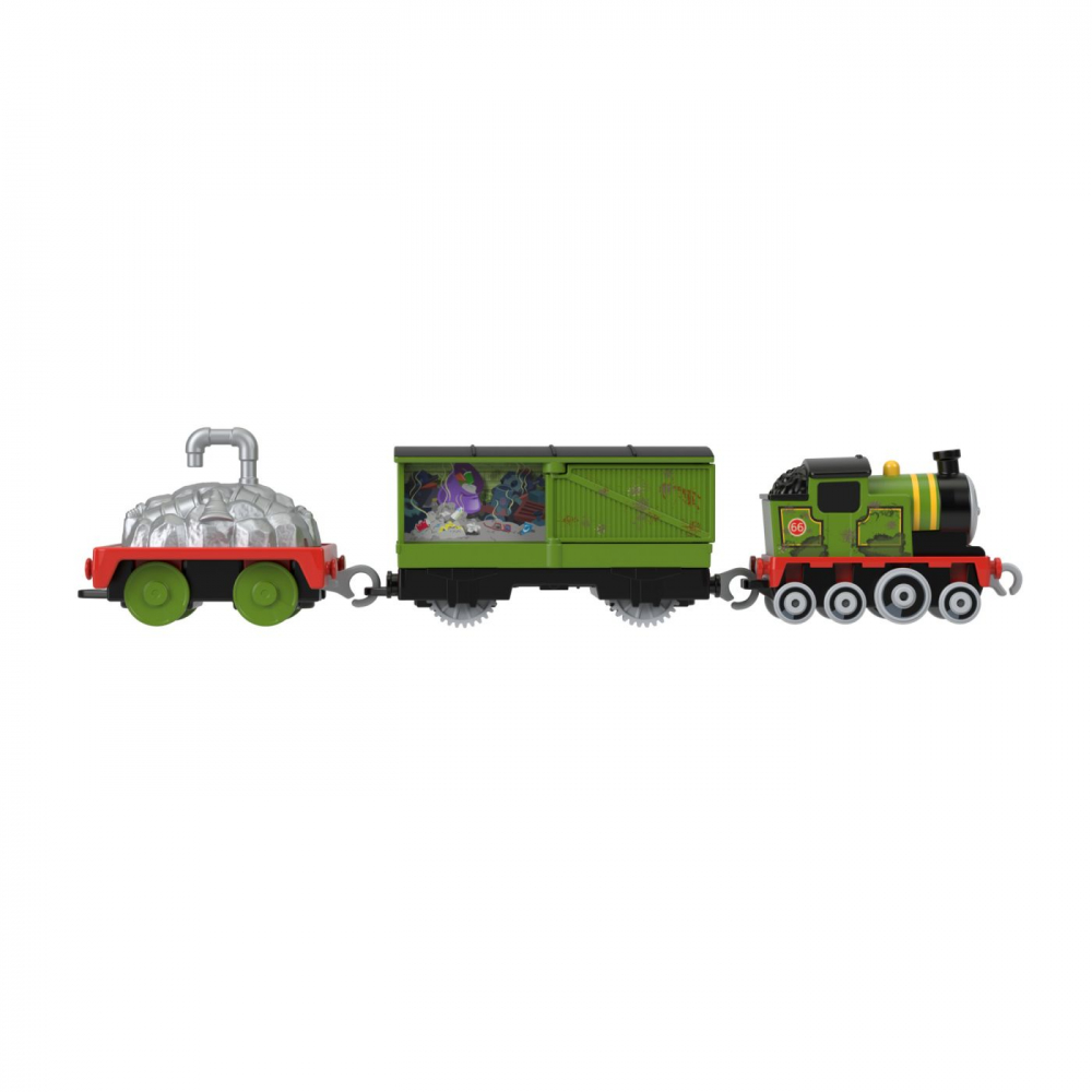 Thomas set de joaca trenulet cu circuit si accesorii whiffs recycling run, varsta de la 3 ani la 10 ani [2]